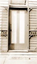Henkel house, door